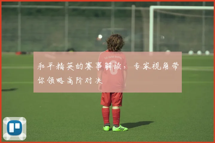 和平精英的赛事解读，专家视角带你领略高阶对决